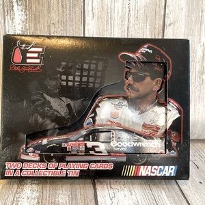 Dale Earnhardt playing cards.
